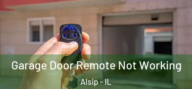  Garage Door Remote Not Working Alsip - IL